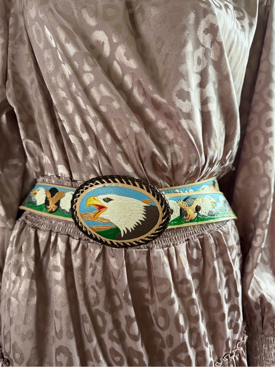 Accessories - Vintage Eagle Western Belt